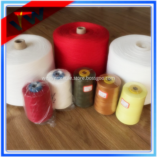Dyed 100% spun polyester sewing thread 40s/2 5000m